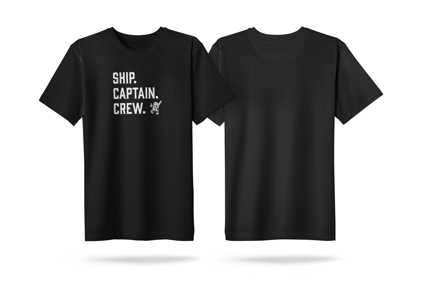 Wisconsin Dive Bars Ship Captain Crew Shirt
