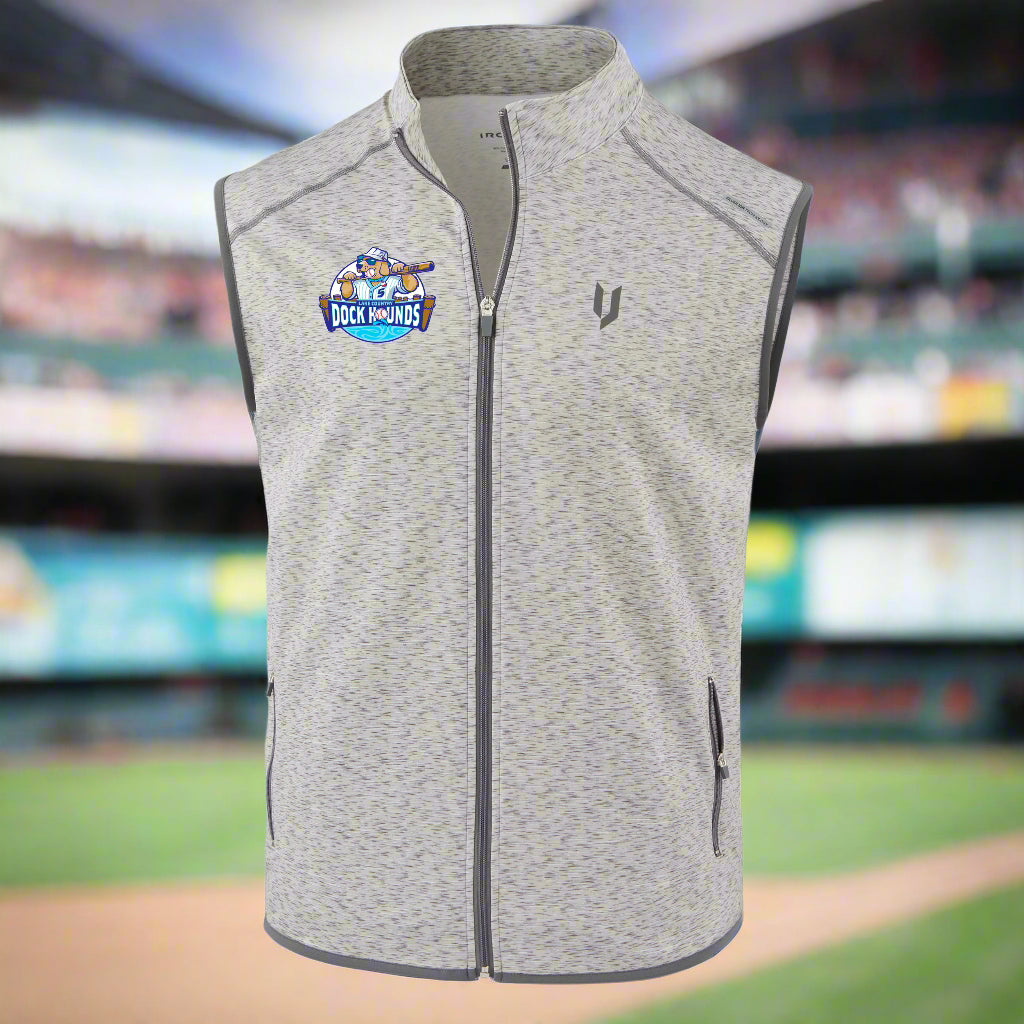 Men's Iron Joc Grey Golf Vest