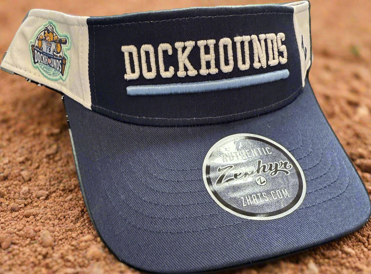 DockHounds Navy Visor