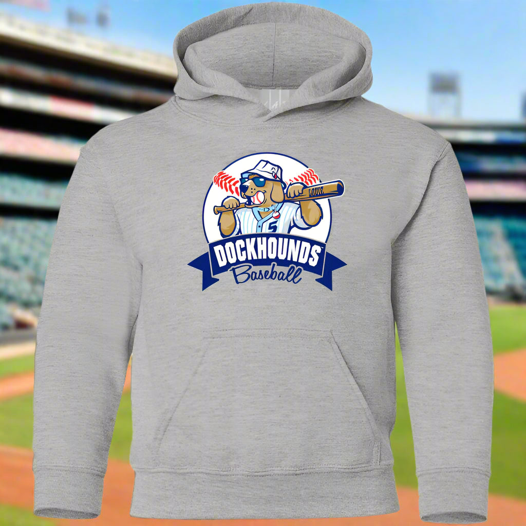 Youth Baseball With Louie Hoodie - Main Image