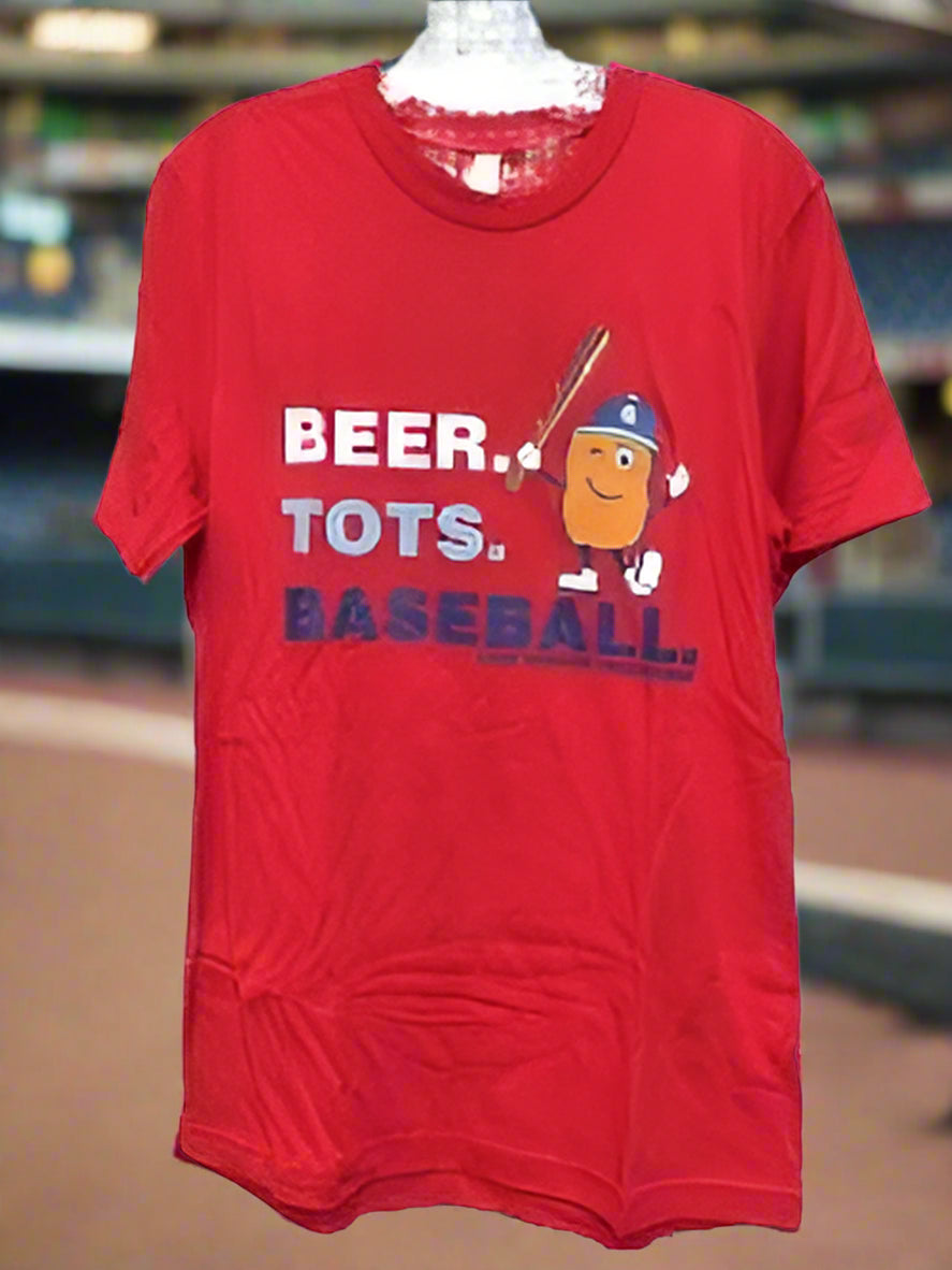 Beer Tots Baseball T-shirt