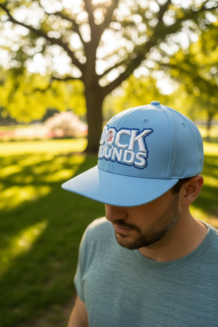Blue Wordmark Hat