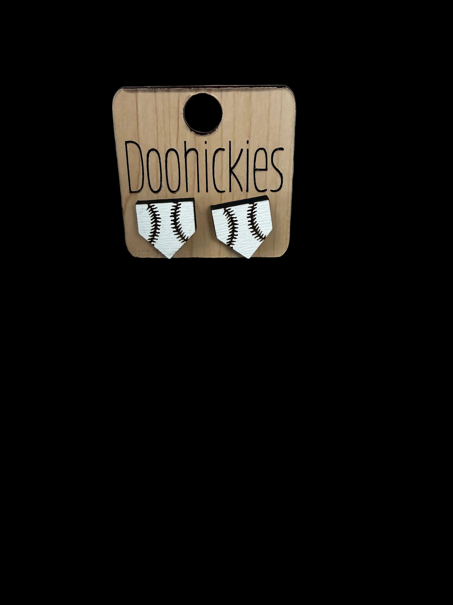 Homeplate Earrings