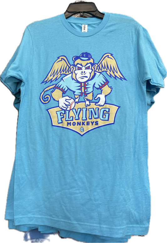 Flying Monkey Aqua Tee