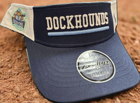 DockHounds Navy Visor