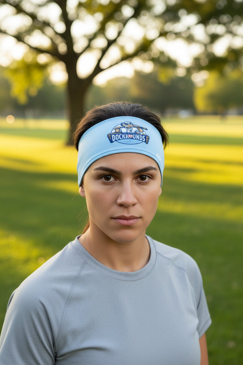 DockHounds Logo on Junk Headbands