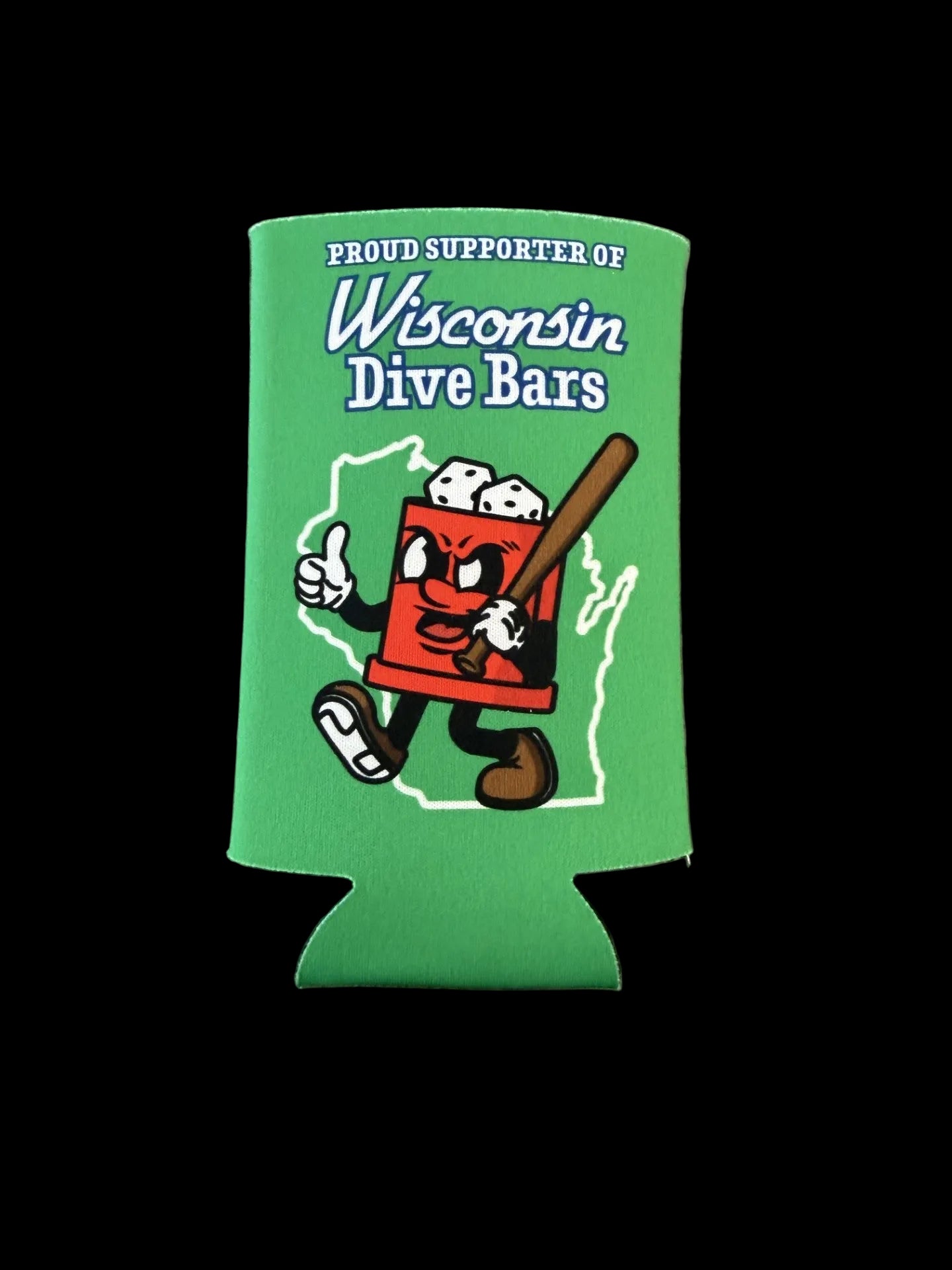 Wisconsin Dive Bars Koozie