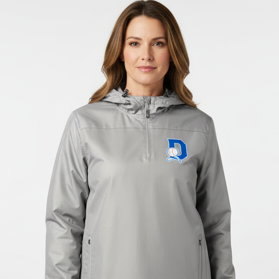 Grey Windbreaker D Logo