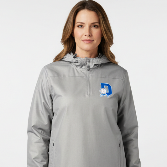 Grey Windbreaker D Logo