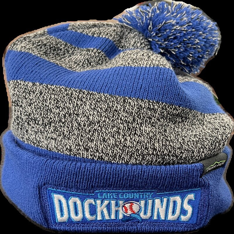 Heather Blue Cuffed Knit Hat