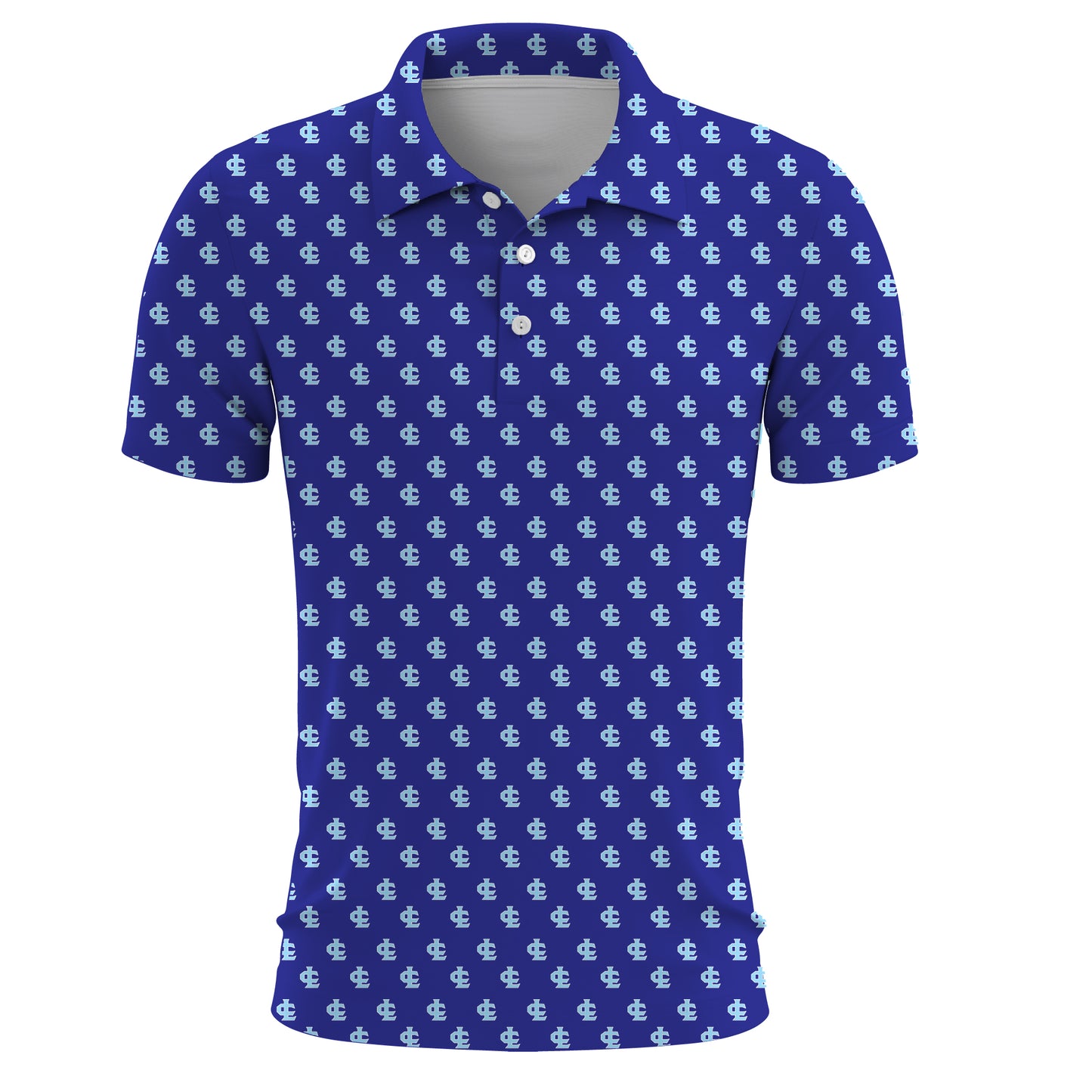 LC Blue Golf Polo