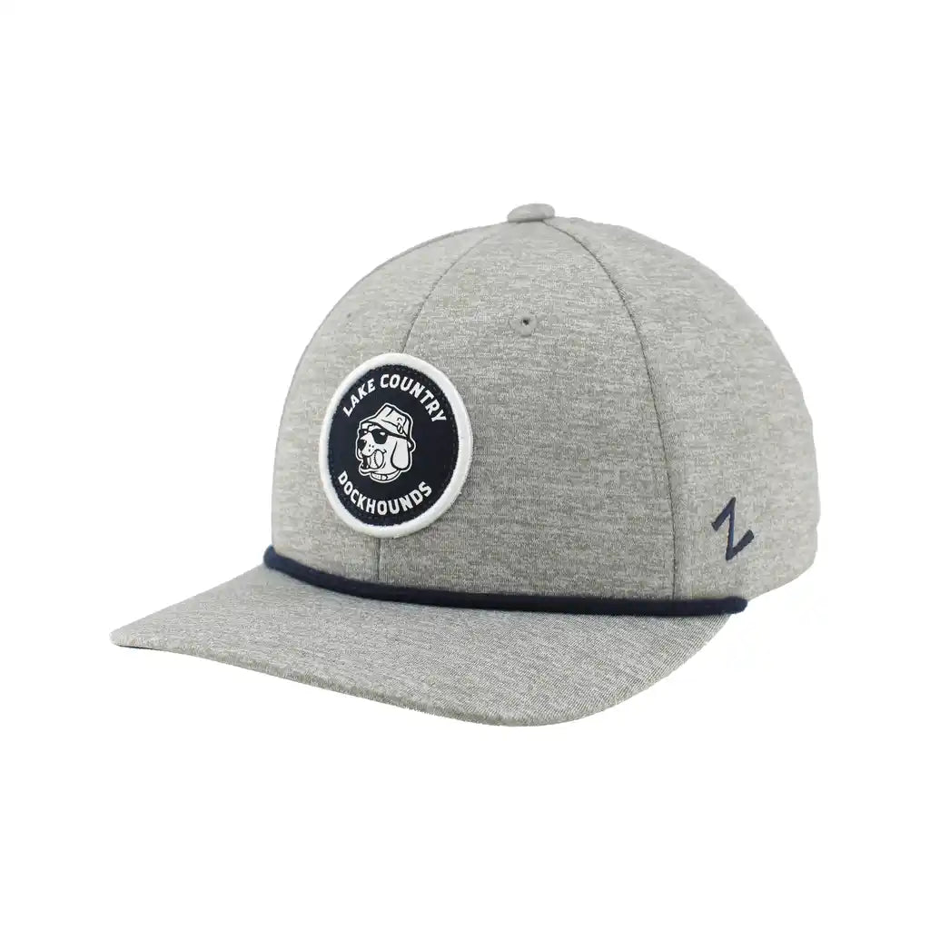 Grey Louie Patch Hat